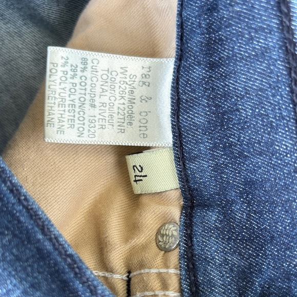 Rag & Bone Indigo Denim Jeans - Picture 9 of 9